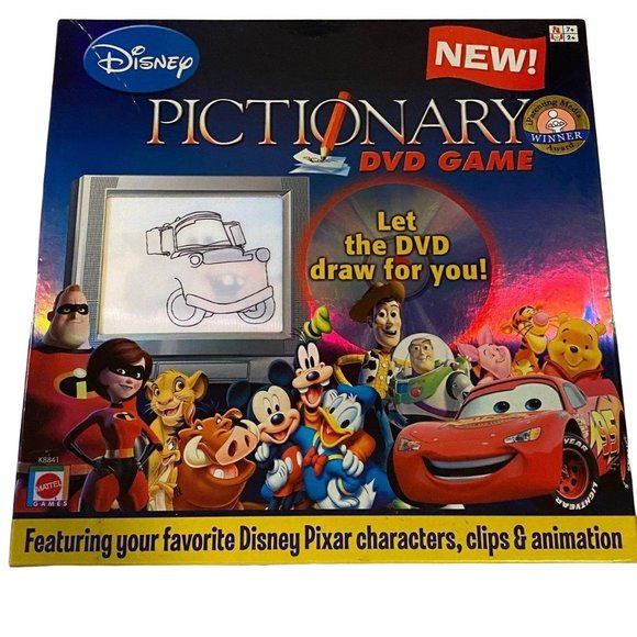 Disney Pictionary DVD Game - Picture 1 of 2